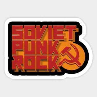 Soviet Punk Rock Sticker